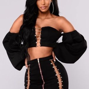 Dolce K set (Top only) from Fashion Nova